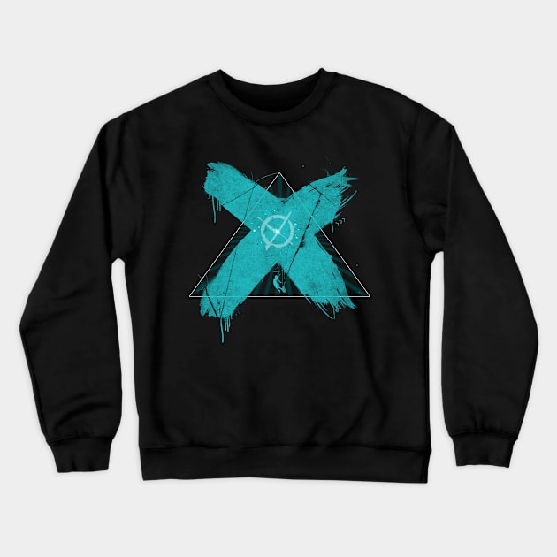 X Crewneck Sweatshirt by Beardedguy